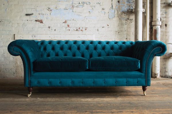 Chesterfield 3 seater individual cushion