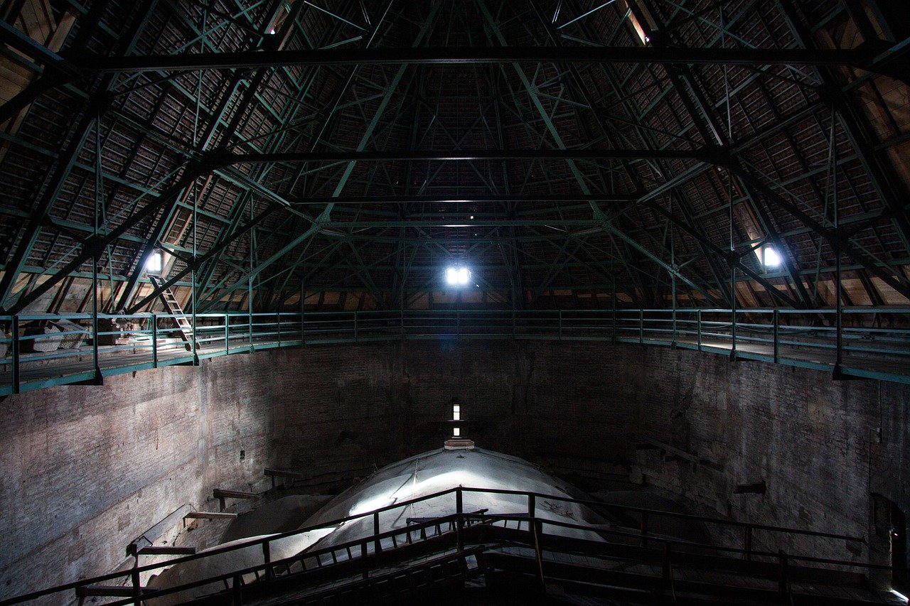 roof, roof construction, iron construction